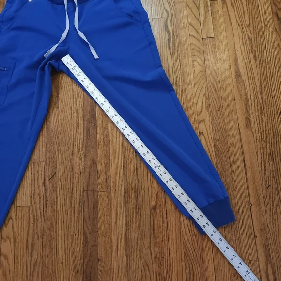 Figs Zamora Womens Scub Jogger Pants Size M / P Denim Blue PO 1660 - Picture 7 of 8